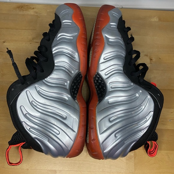 NIKE AIR FOAMPOSITE PRO CRIMSON MENS SHOES - Picture 2 of 8